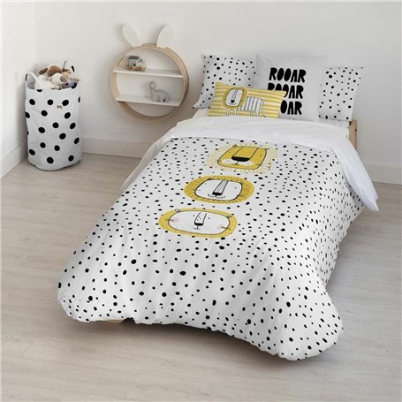 Housse de Couette Kids&Cotton Dakari Big Noir 155 x 220 cm