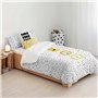 Housse de Couette Kids&Cotton Dakari Big Noir 155 x 220 cm