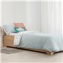 Housse de Couette Kids&Cotton Kanu Bleu 175 Fils 180 x 220 cm