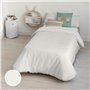 Housse de Couette Kids&Cotton Kanu Beige 175 Fils 180 x 220 cm