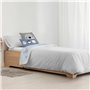 Housse de Couette Kids&Cotton Kanu Gris 175 Fils 180 x 220 cm