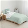 Housse de Couette Kids&Cotton Kanu Menthe 175 Fils 180 x 220 cm