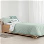 Housse de Couette Kids&Cotton Kanu Menthe 175 Fils 180 x 220 cm