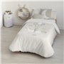 Housse de Couette Kids&Cotton Tahiel Beige 175 Fils 180 x 220 cm
