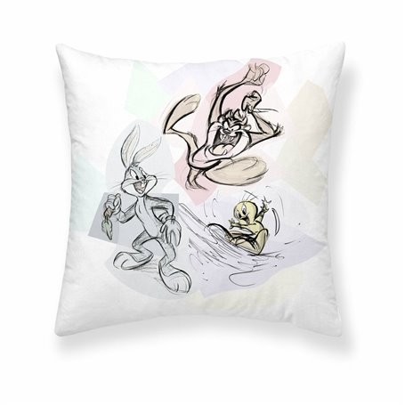 Housse de coussin Looney Tunes Sketch B Multicouleur 45 x 45 cm