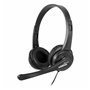 NGS VOX505 USB Casque Avec fil Arceau Jouer Noir