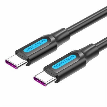 Câble USB-C vers USB-C Vention COTBG Noir 1