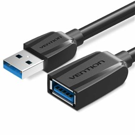 Câble Rallonge à USB Vention VAS-A45-B100 Noir 1 m