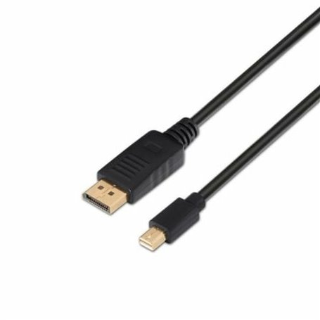 Adaptateur Mini DisplayPort vers DisplayPort Aisens A124-0131 2 m Noir