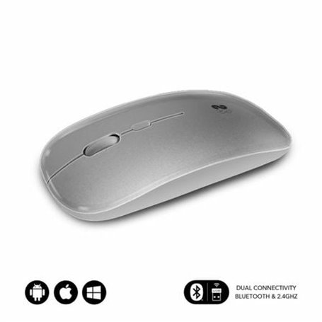 Souris Subblim SUBMO-DFLAT22 Argenté