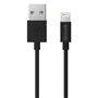 CABLE USB/LIGHTNING 0.2M NOIR