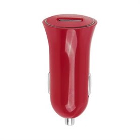 SPRING CHARGEUR VOITURE 1A USB ROUGE