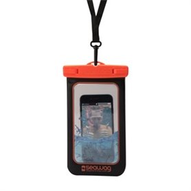 POCHETTE ETANCHE POUR SMARTPHONE 5.7' - NOIR ET ORANGE