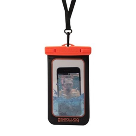 POCHETTE ETANCHE POUR SMARTPHONE 5.7' - NOIR ET ORANGE