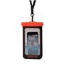 POCHETTE ETANCHE POUR SMARTPHONE 5.7' - NOIR ET ORANGE