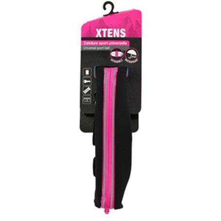 CEINTURE XTENS 1 POCHE ROSE