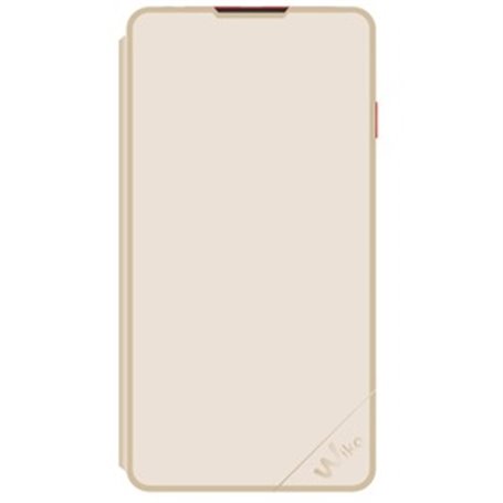 ETUI FOLIO BLANC GAME CHANGER POUR WIKO SUNNY