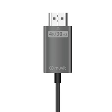 CONNECT CABLE TYPE C VERS HDMI 2M NOIR