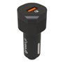 CHARGEUR VOITURE QUICKCHARGE 18W 1USB NOIR