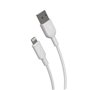 PACK CHARGEUR SECTEUR 12W+CABLE LIGHTNING 1.2M BLANC