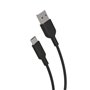 PACK CHARGEUR VOITURE 12W + CABLE USB C 1.2M NOIR