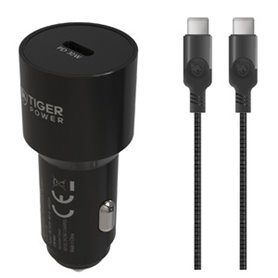 TIGER POWER PACK CHARGEUR VOITURE PD 30W + CABLE USB-C/USB-C 1