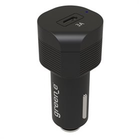 CHARGEUR VOITURE PD 18W 1USB-C NOIR