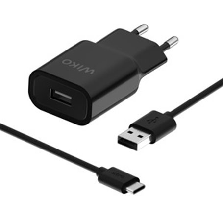 PACK CHARGEUR + CABLE USB-C NOIR