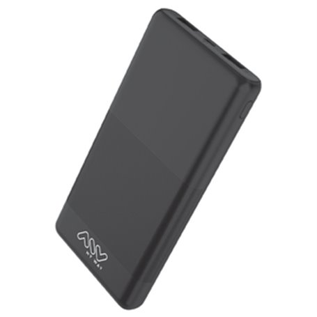 POWERBANK 10000MAH USB-C + 2 USB-A NOIR