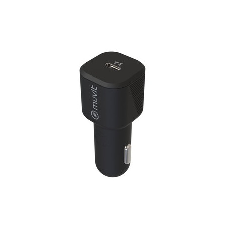 PACK CHARGEUR VOITURE PD 20W + CABLE USB-C NOIR