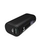 TIGER POWER POWERBANK 5000MAH PD + QC AVEC 2 CABLES USB-C NOIR