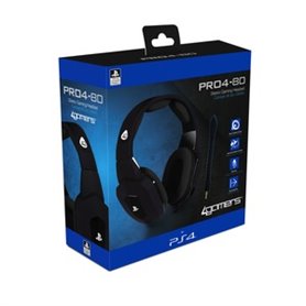 CASQUE STEREO GAMING NOIR POUR PS4