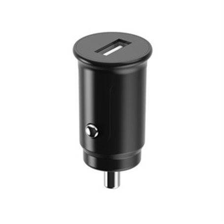 CHARGEUR VOITURE 12W USB-A NOIR