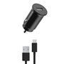 PACK CHARGEUR VOITURE 12W + USB-A USB-C NOIR