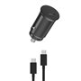 PACK CHARGEUR VOITURE PD 20W + USB-C USB-C NOIR