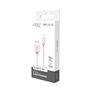 CABLE USB-A LIGHTNING 1M ROSE