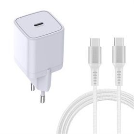 TIGER POWER PACK CHARGEUR SECTEUR GAN PD 30W + CABLE USB-C