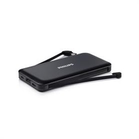 BATTERIE EXTERNE 10000MAH AVEC CABLE MFI NOIR