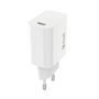 CHARGEUR SECTEUR 20W USB-C PLASTIQUE RECYCLE BLANC