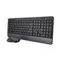 Trust Trezo Ensemble confort clavier et souris sans fil