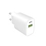 VRAC CHARGEUR SECTEUR PD 20W USB-C + USB-A BLANC