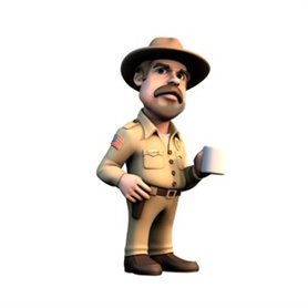 FIGURINE STRANGER THINGS HOPPER