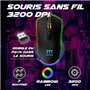 COMBO GAMING SENTAI C03 WL CLAVIER TKL + SOURIS NOIR