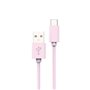 CABLE USB-A USB-C 1M ROSE