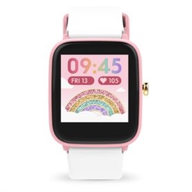 MONTRE CONNECTEE JUNIOR BLANC ROSE