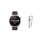 KIT WATCH PRO CLASSIC BROWN + ADAPTATEUR 5V2A TYPEC