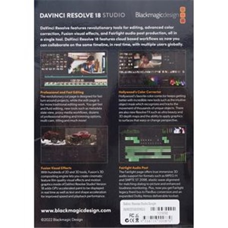 DaVinci Resolve Studio Dongle