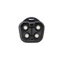 DELTA Pro-4-8 Doublehandle connec cable-Black-75cm