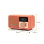 DAB FM BLUETOOTH REVIVAL PETITE 2 ORANGE POP