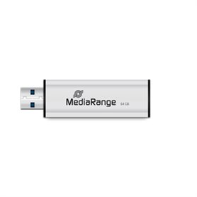 CLE USB3.0 64GO NOIRE ARGENT